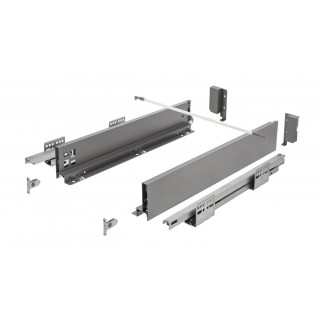 Szuflada GTV Axis Pro Push to Open 350 mm niska antracyt