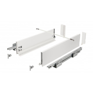 Szuflada GTV Axis Pro Push to Open 550 mm średnia biała
