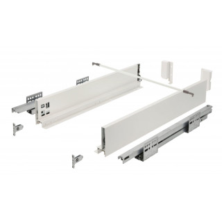 Szuflada GTV Axis Pro Push to Open 550 mm niska biała