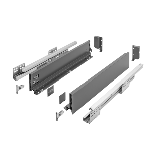 Szuflada GTV Axis Pro 500 mm niska antracyt