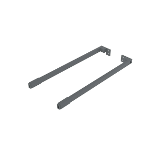 Axis Pro GTV antracitová 550 mm podélná čtvercová kolejnice