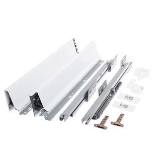 GTV Modern Box nízká zásuvka bílá 450 mm PB-KW-KPL450A1 GTV Modern Box nízká zásuvka bílá 450 mm PB-KW-KPL450A1