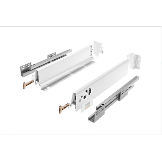 GTV Modern Box nízká zásuvka bílá 450 mm PB-KW-KPL450A1