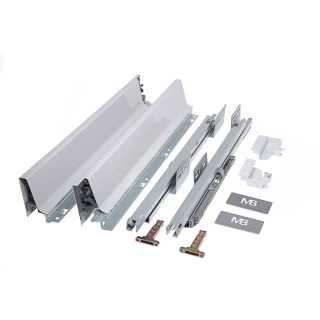 GTV Modern Box zásuvka 450 mm kulatá nízká jasanová