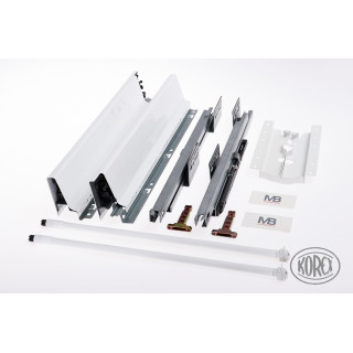 GTV Modern Box 400 mm vysoká kulatá bílá zásuvka