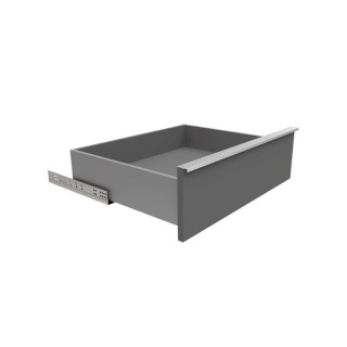 SEVROLLBOX SLIM 3D střední zásuvka 300 mm grafitová