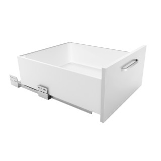 SEVROLLBOX SLIM zásuvka vysoká V-199mm 500mm Bílá