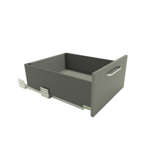 SEVROLLBOX SLIM zásuvka vysoká V-167mm 350mm Grafitová barva