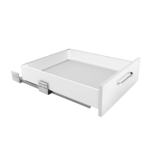 SEVROLLBOX SLIM zásuvka nízká H-84mm 400mm Bílá