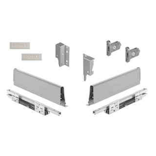 Zásuvkový systém Matrix S35 nízký šedý