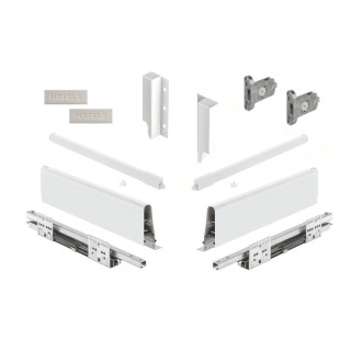 Zásuvkový systém Matrix S35 středně bílý