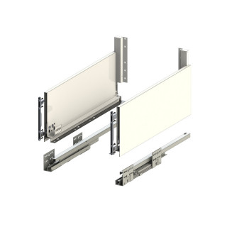 Hafele Matrix S SLIM zásuvka vysoká 400 mm bílá