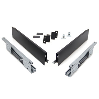 Zásuvkový systém Matrix S SLIM nízký černý