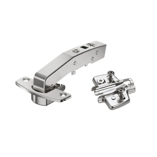 HETTICH SENSYS 8639i 95° paralelní nábytkový závěs s měkkým zavíráním (9088021) + vodítko (9071671)