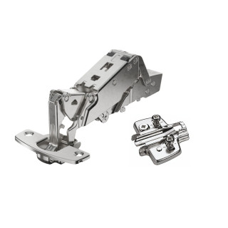 Nábytkový závěs push to open HETTICH SENSYS 8687 165° (9099660) + posuvný (9071666)