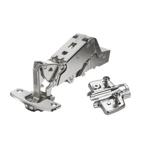 HETTICH SENSYS 8657i 165° nábytkový závěs s měkkým zavíráním (9099540) + výsuv (9071671)