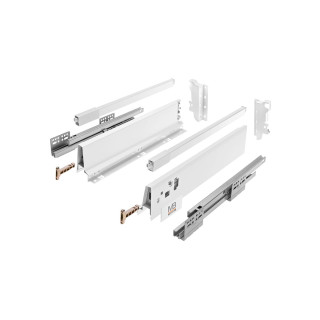 Zásuvka GTV Modern Box střední bílá 450 mm PB-KW-KPL450B1