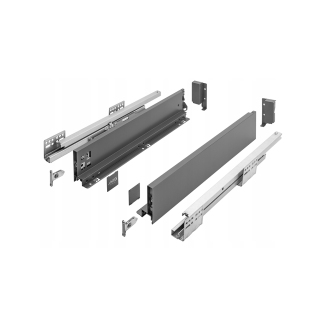 Szuflada GTV Axis Pro 450 mm pod piekarnik antracyt