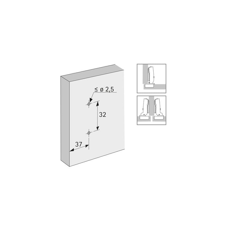 HETTICH SENSYS 8645i 110° nábytkový závěs s měkkým zavíráním (9071205) + posuv (9071666) HETTICH SENSYS 8645i 110° nábytkový závěs s měkkým zavíráním (9071205) + posuv (9071666)