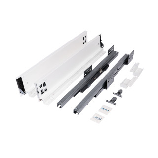 Szuflada GTV Axis Pro 500 mm niska biała Szuflada GTV Axis Pro 500 mm niska biała