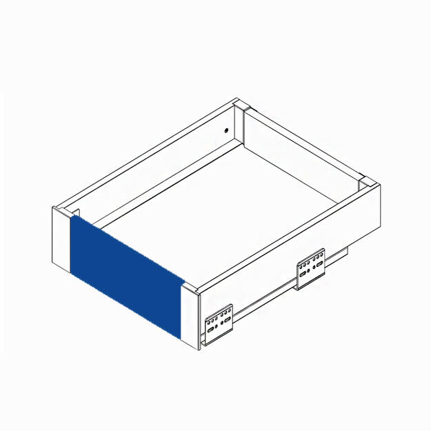 Panel przedni frontu wewnętrznego GTV Axis Pro niski biała 